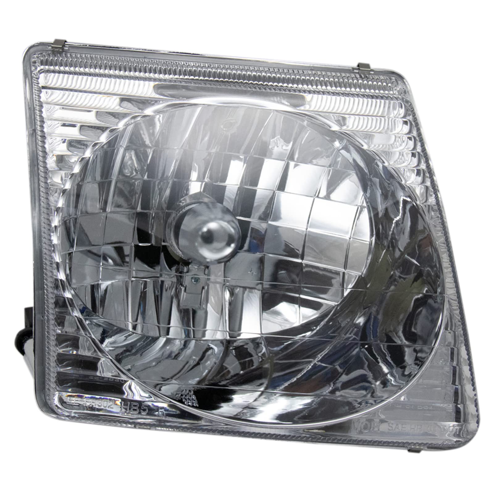 TRQ Passenger Side Headlight Assembly Compatible with 2001-2003 Ford Explorer Sport 2001-2005 Explorer Sport Trac FO2503170
