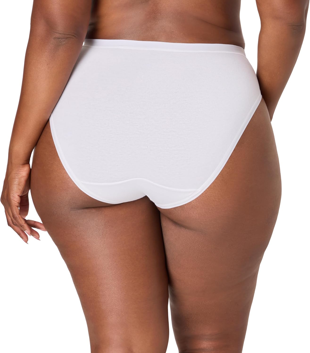 Bali womens Underwear High-cut Pack, 5-pack, Cotton Lace Moisture-wicking Underwear for Women, High-cut Panties