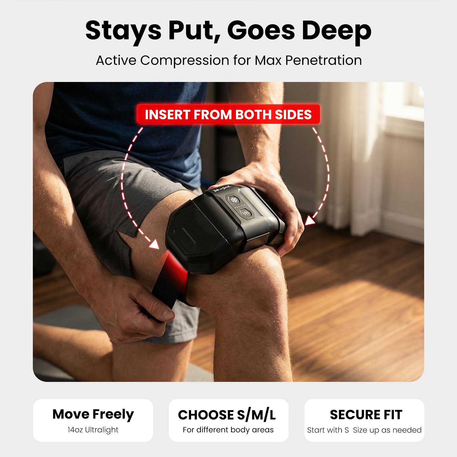 BOB AND BRAD ThermArmor: Heat & Cold Therapy Pad -6 BOB AND BRAD ThermArmor: Heat & Cold Therapy Pad -6