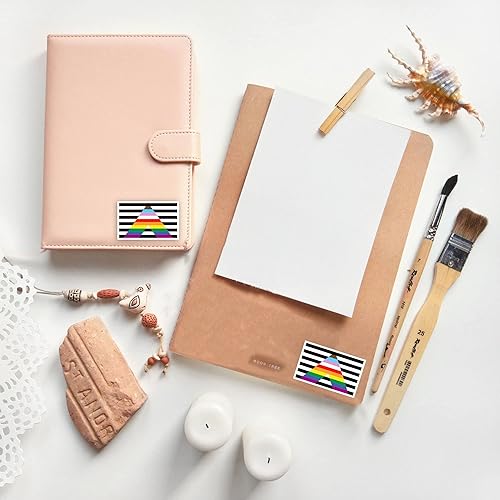 Miniatura 2 de Straight Ally Daniel Quasar - Calcomanías del orgullo LGBTQ ideales para eventos de recaudación de fondos y marchas - Perfecto para computadora