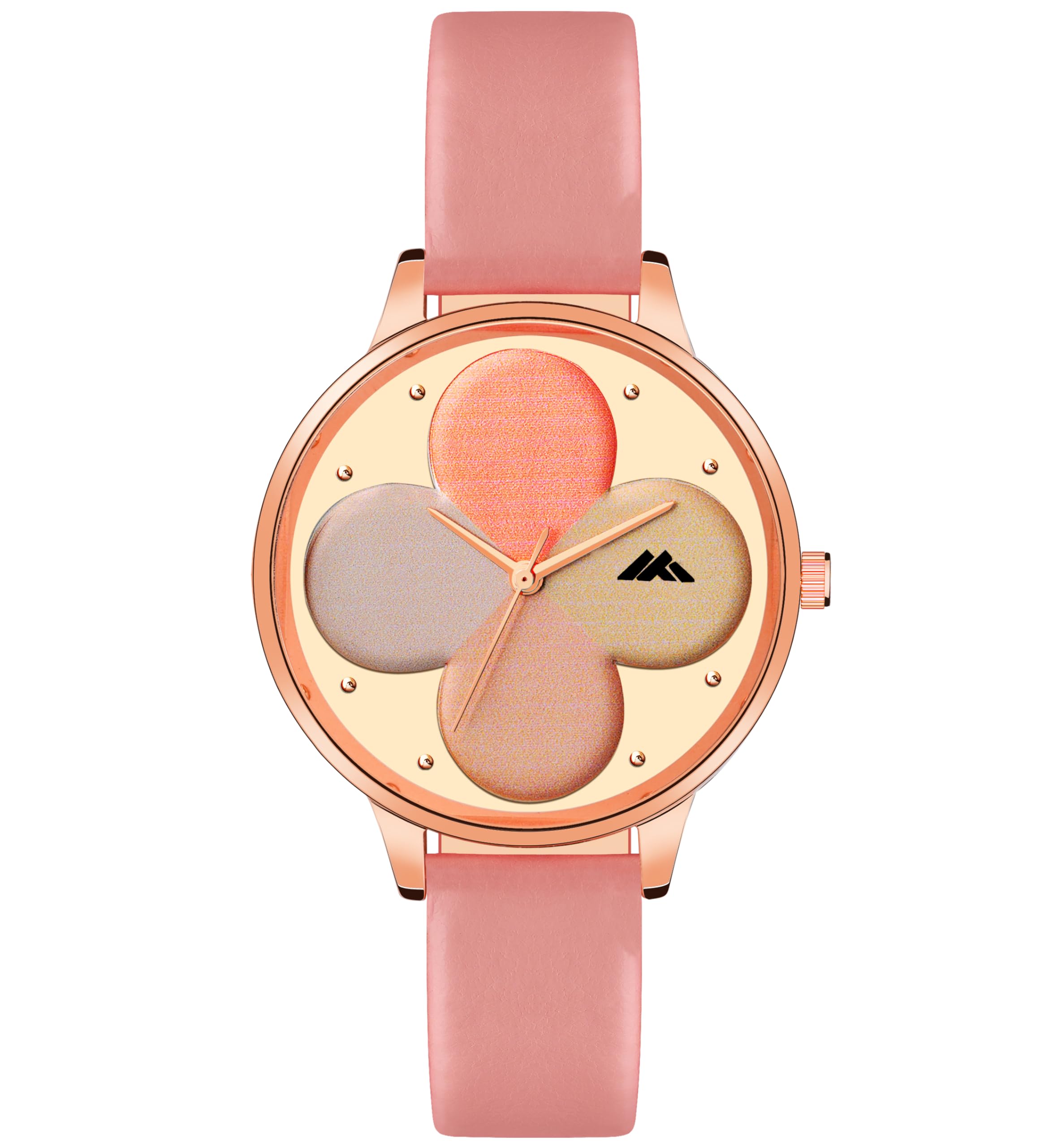 Shocknshop Womens Leather Analog Flower Design Wrist Watch -Mt5560 (Pink), Dial-Color:Multicolour, Band Color:Pink (B0CWP93KJQ) Amazon Price History, Amazon Price Tracker