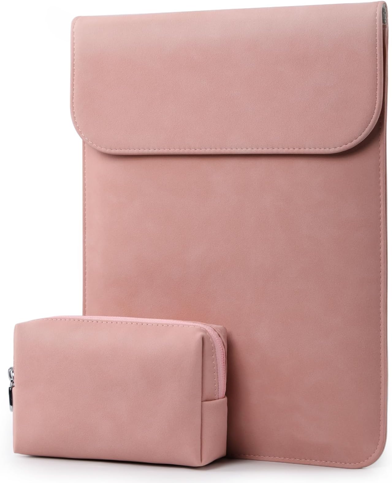 13 Inch Laptop Sleeve PC Case for MacBook Pro 13 M2 M1 2026-2016, 13" MacBook Neo 2026 A3404, MacBook Air 13 M5 A3449 M4 M3 M2 M1 2026-2018, 13" iPad Pro/Air, Surface Pro, XPS 13, Pink