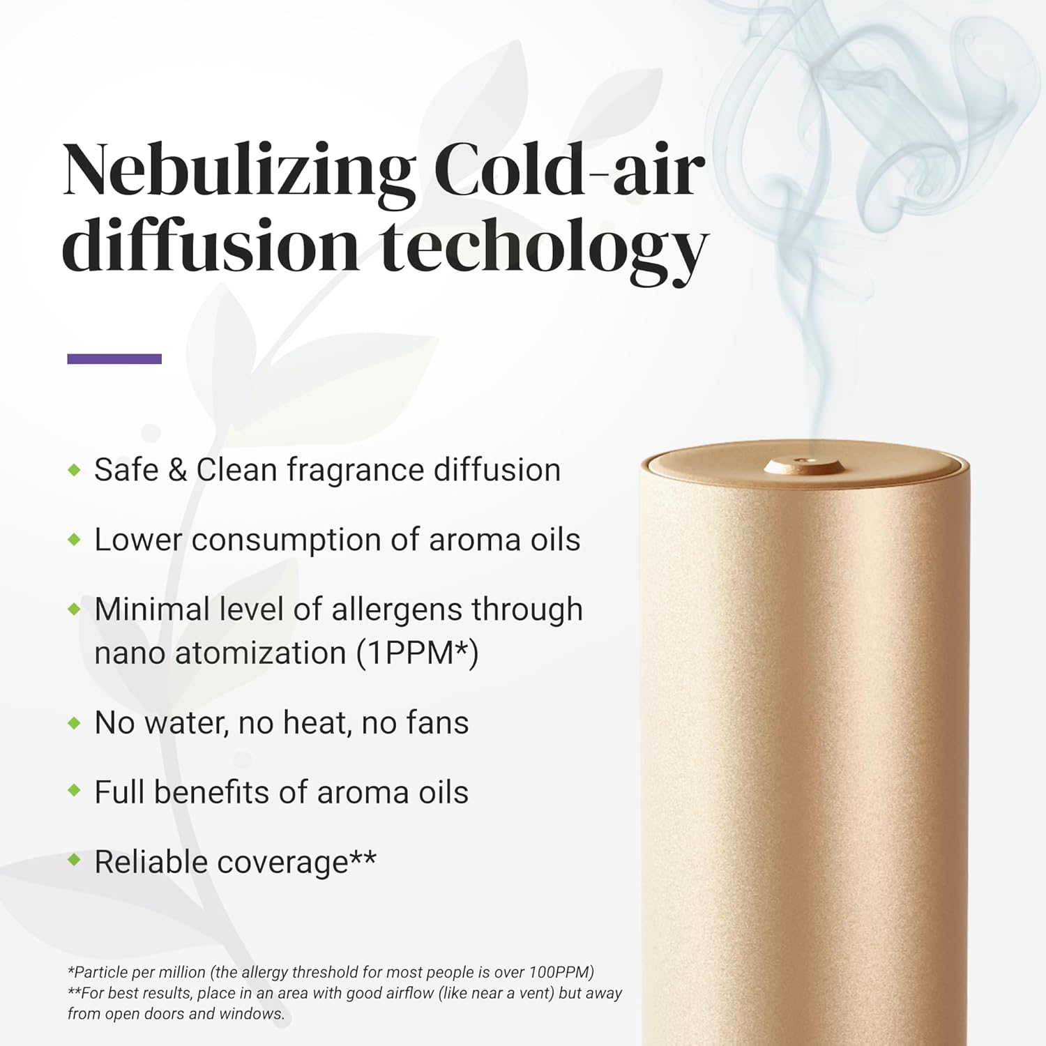 Natscent Difusor de aceite esencial Dynamo Plug & Play Bluetooth ...