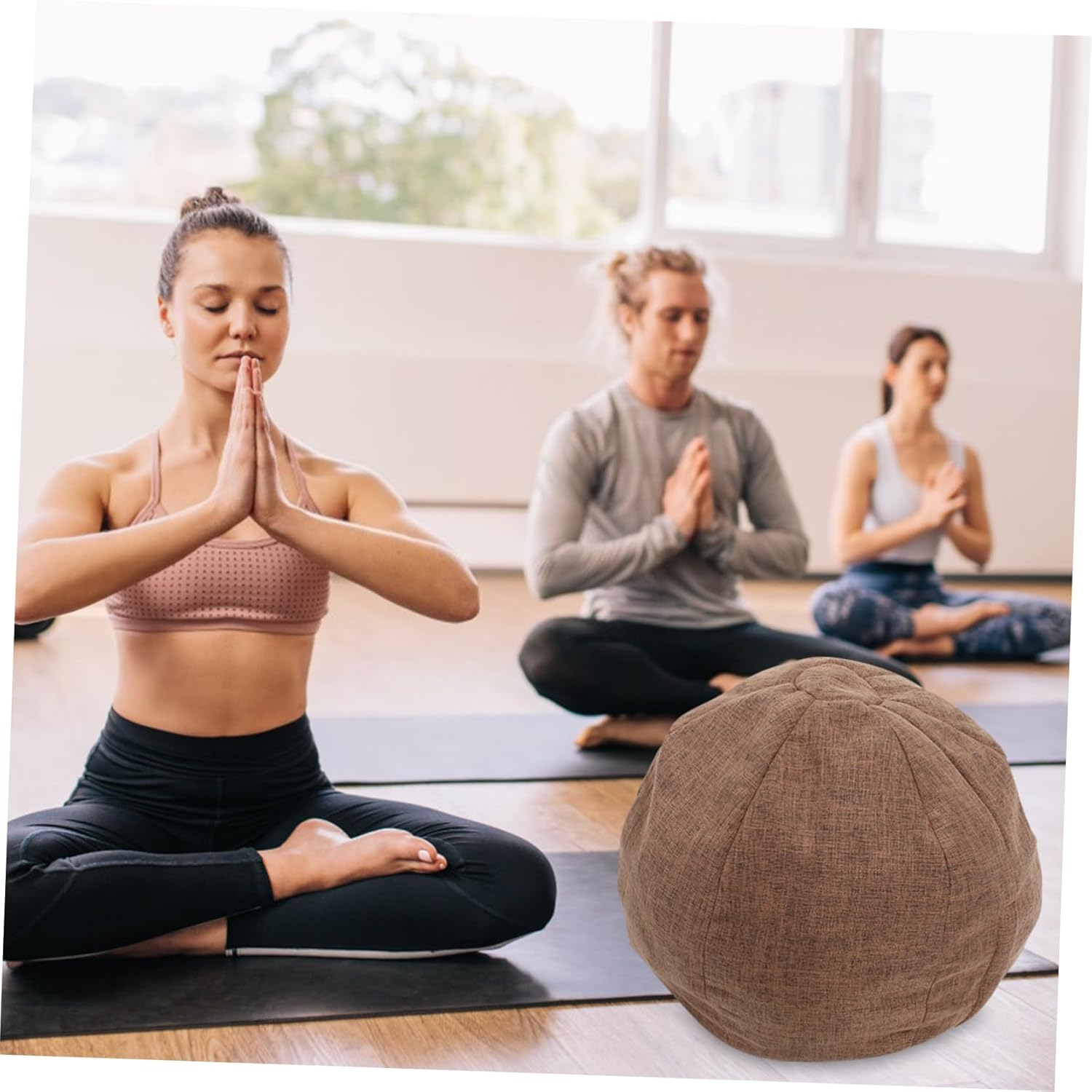 IMIKEYA Yoga Balls Protector Breathable Cover Only Easy to Clean Material Enhance Your Yoga Experience Random Color