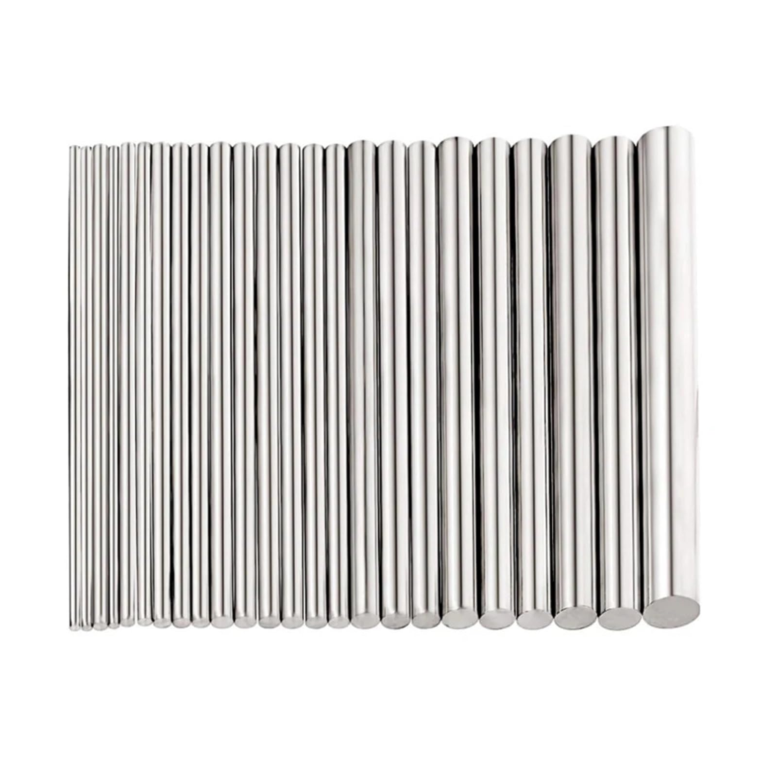 Runder Erdungsstab mit linearer Welle aus Edelstahl 304, 2–10 mm, 125–500 mm(3mm-500mm (5pcs))