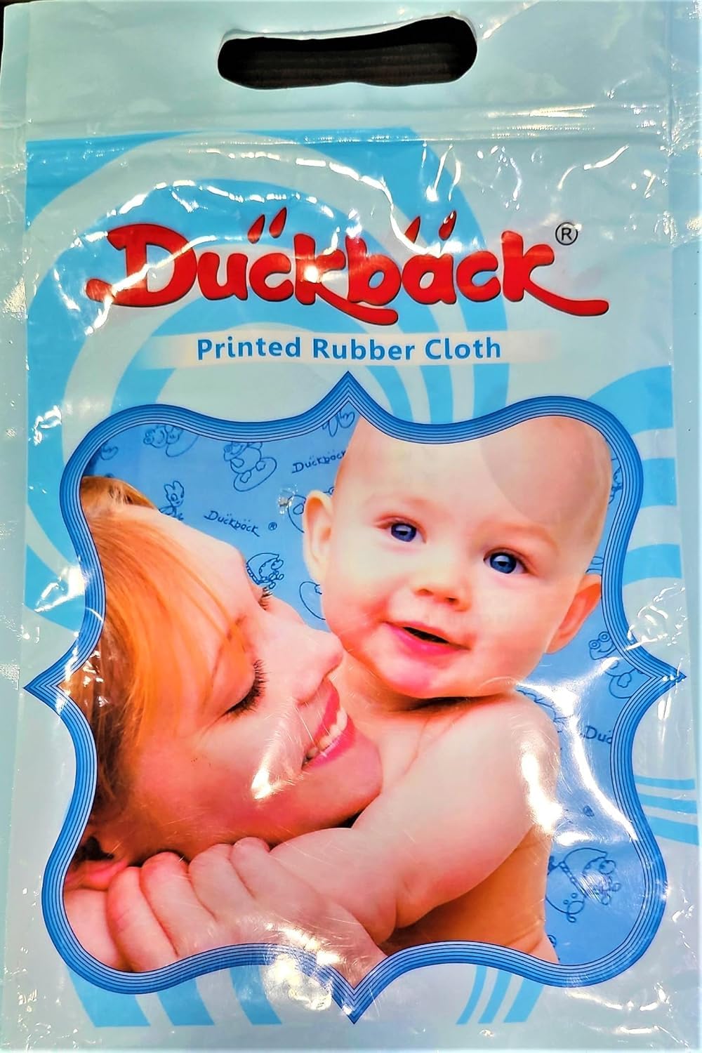 Duckback QT Rubber Printed Waterproof Mattress Protector Cot Sheet for Single Size Bed (Pink, 90 cm x 90 cm) Pack of 1-image-5