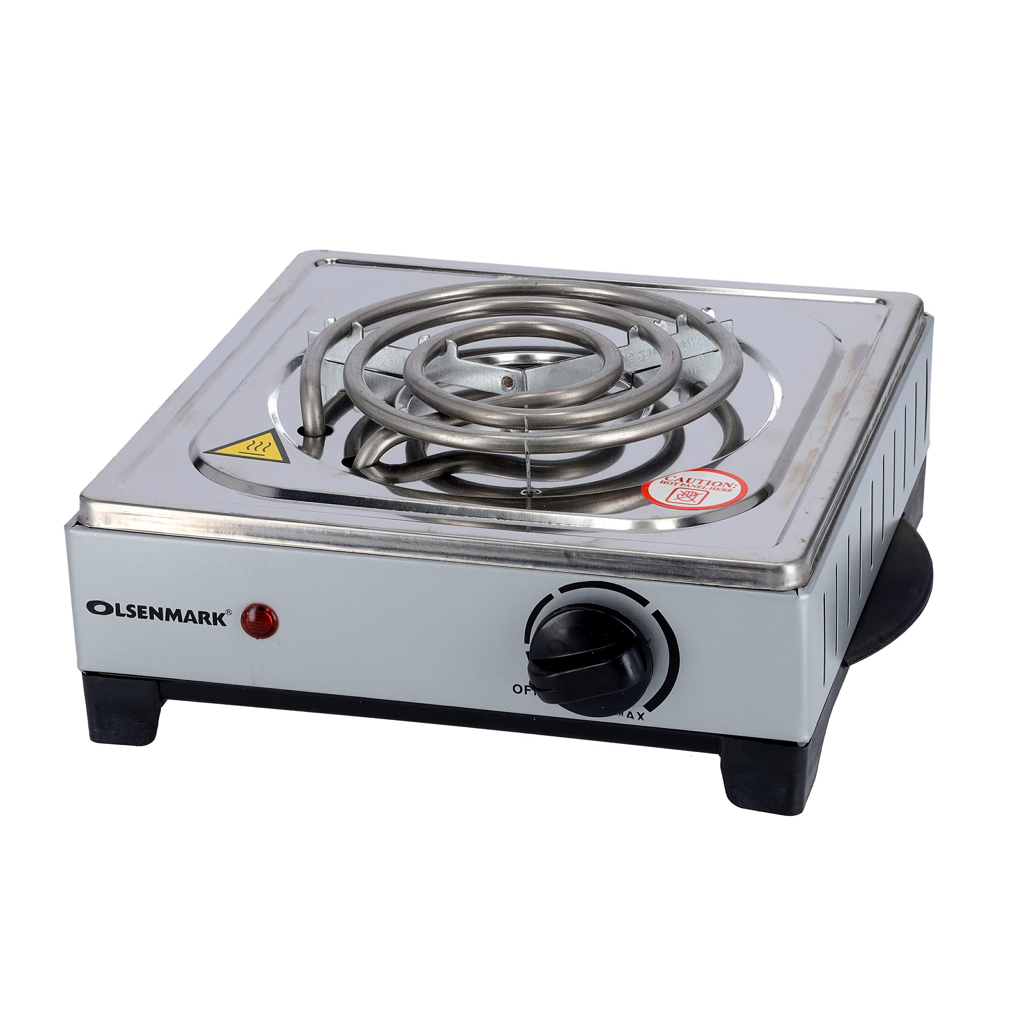 Single Electric Hot Plate, White, Omhp2093