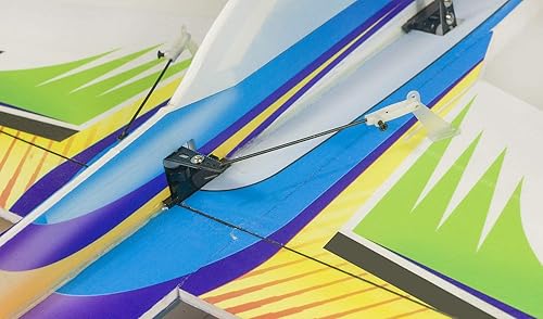 Miniatura 5 de Viloga Kit de avión RC de espuma PP, 27.953 in Xtreme Sports Airplane Modelo Kit para construir, avión acrobático 3D para adultos mosca al aire