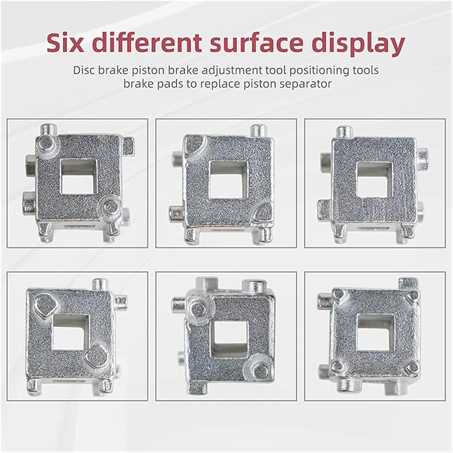 Compatible with Alpha Disc Brake Caliper Piston Rewind/Wind Back Cube Tool 3/8" Sq Dr CRT300