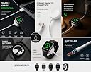 MAGICEL Smart Watch Charger Charging Cable Compatible with with T800, T900 T10 Ultra, HW22 Pro, HW68 Ultra, K16, K19, 8Ultra, X8 Ultra Smartwatches Ultra All Smart Watch USB Charger for Smartwatch gallery image