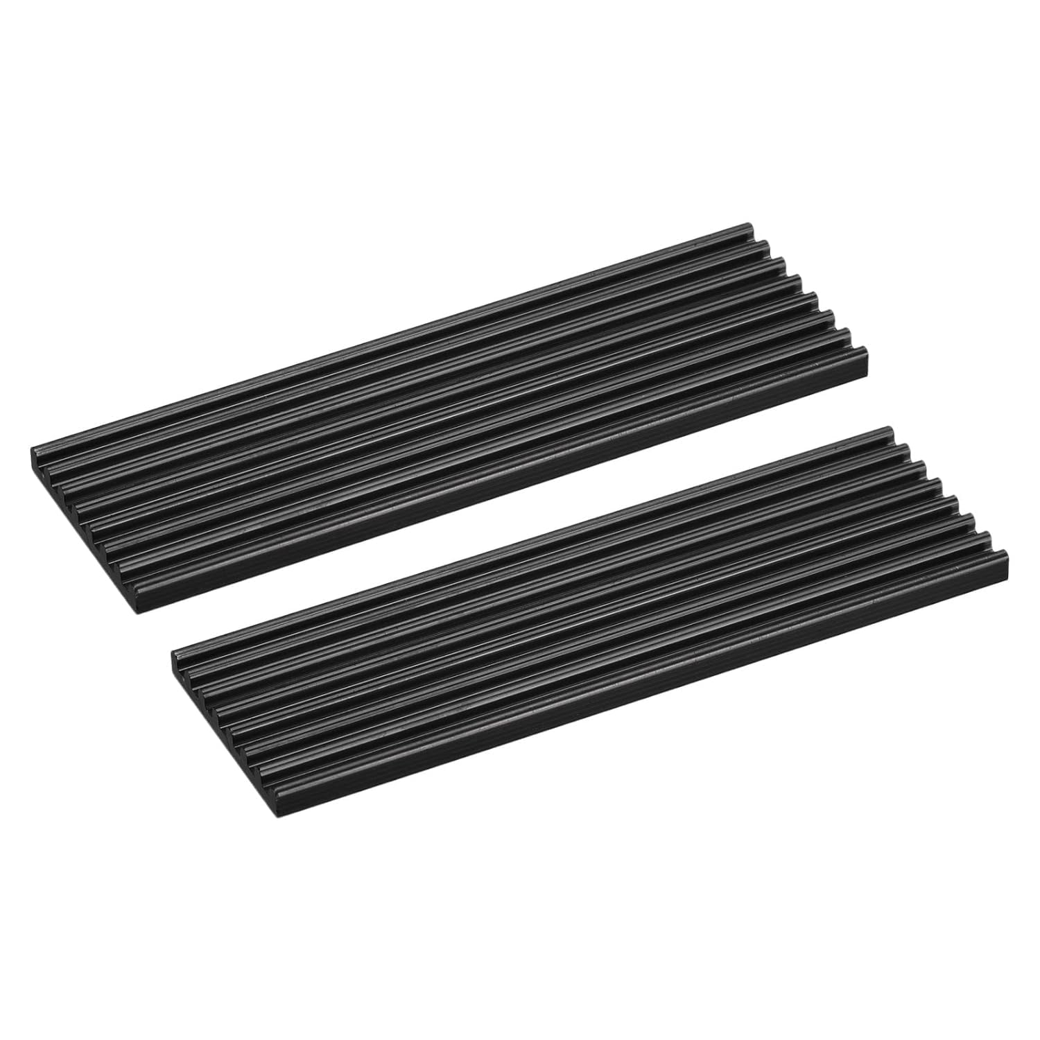 2 Pack M.2 2280 Nvme SSD Heatsink Cooler with Thermal Pad Alloy Aluminum Heat Sink Cooling Sink for Laptop, 70x22x3mm, Multicolour NCME-SSD-HC02