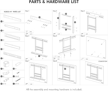XCSOURCE Billiard Cue Holder, Wall Mounted Cue Stand Pool Cue Rack with Storage Rack for 6 Pool Billiard Stick Billiard and Billiard Accessories, Snooker Billiard Cue Holder for Home Club