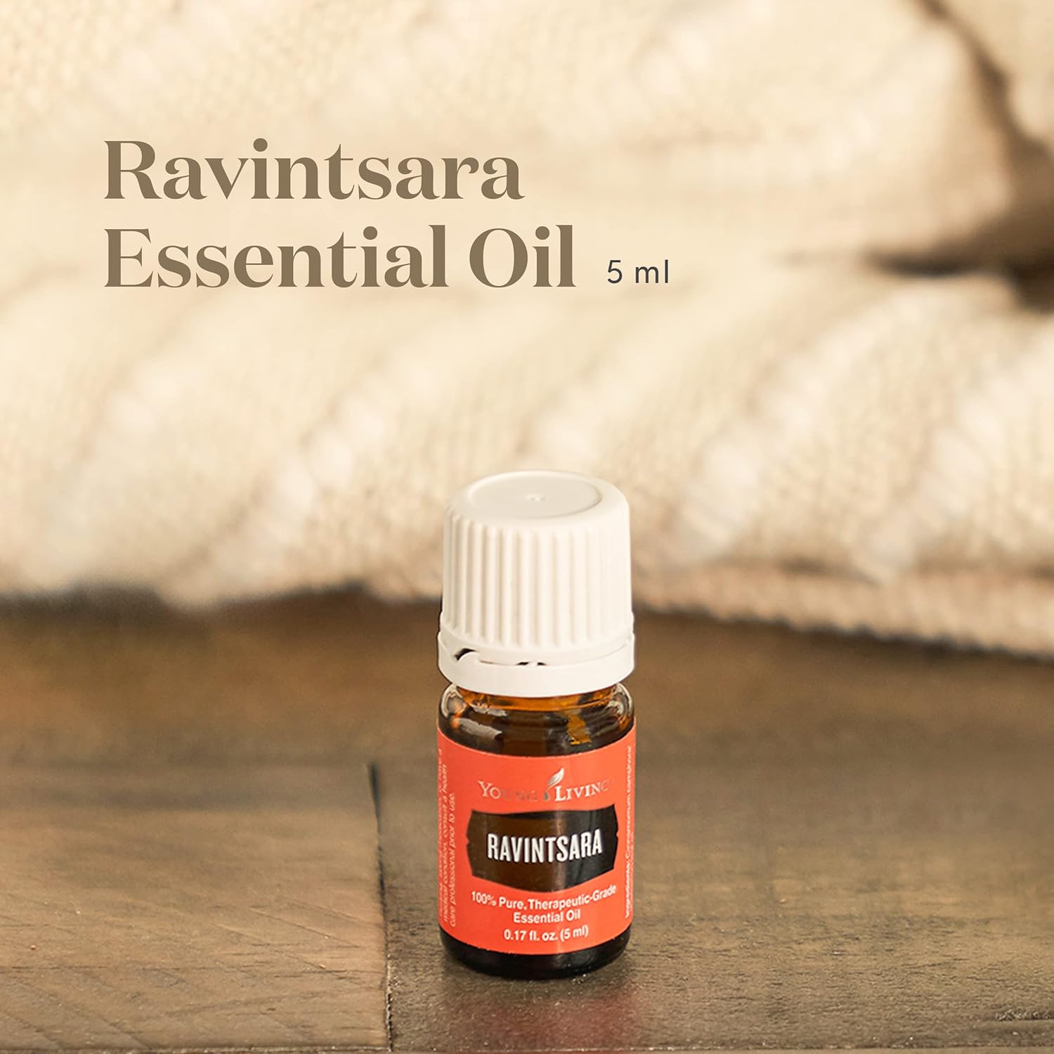 Young Living Ravintsara Essential Oil, 5ml - Eucalyptus, Soothing Aroma, Yoga, Meditation, and The Appearance of Healthy-Looking Skin