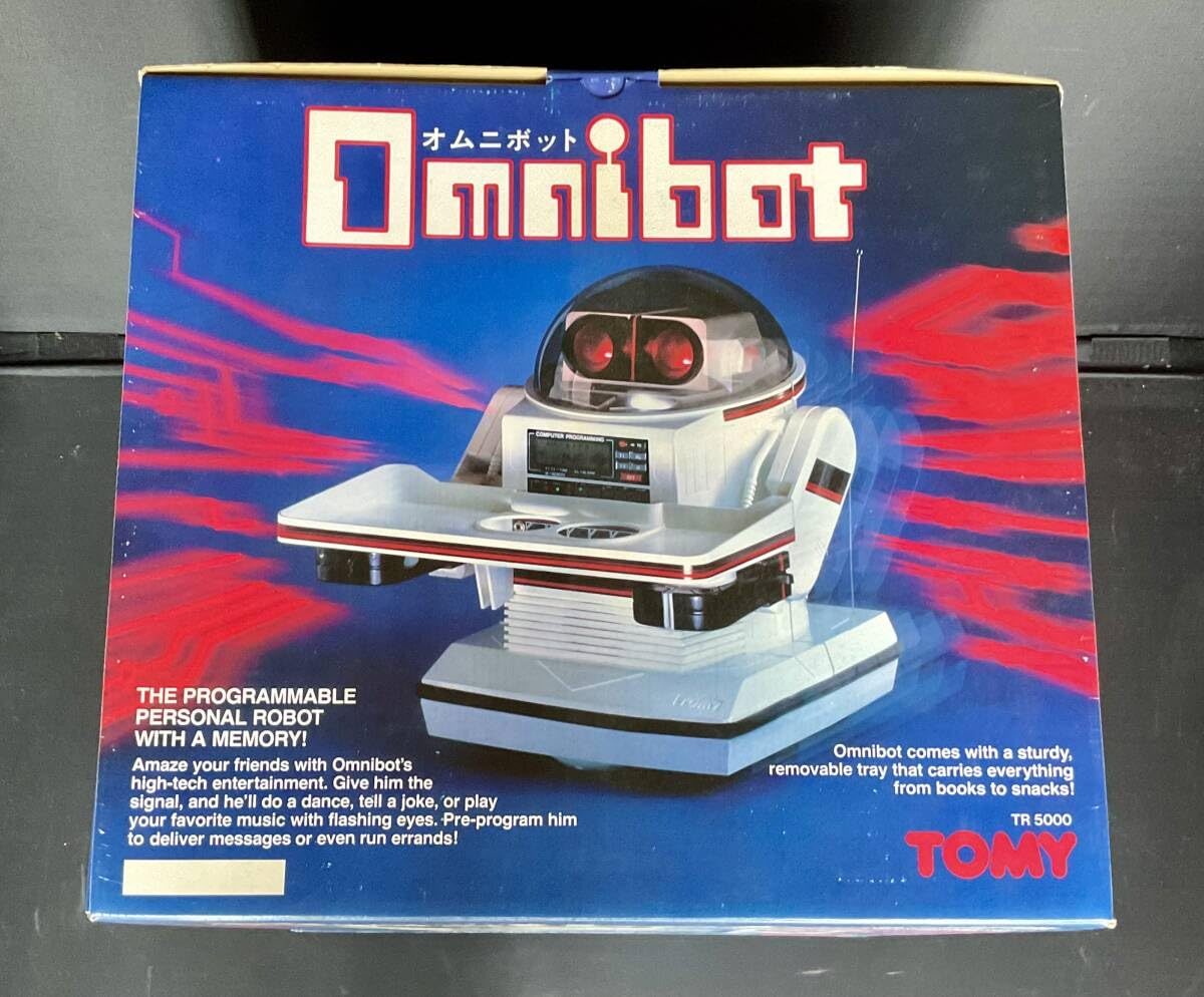 オムニボット TOMY トミーのオムニボット Omnibot メルカリ OMNIBOT 