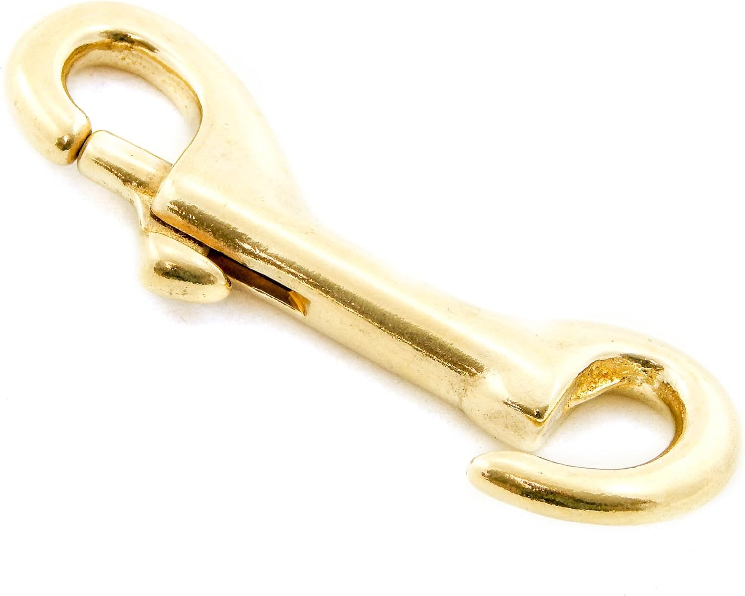 1 Open Eye Bolt Trigger Snap 3/8 Inches Bronze Rigid Hook