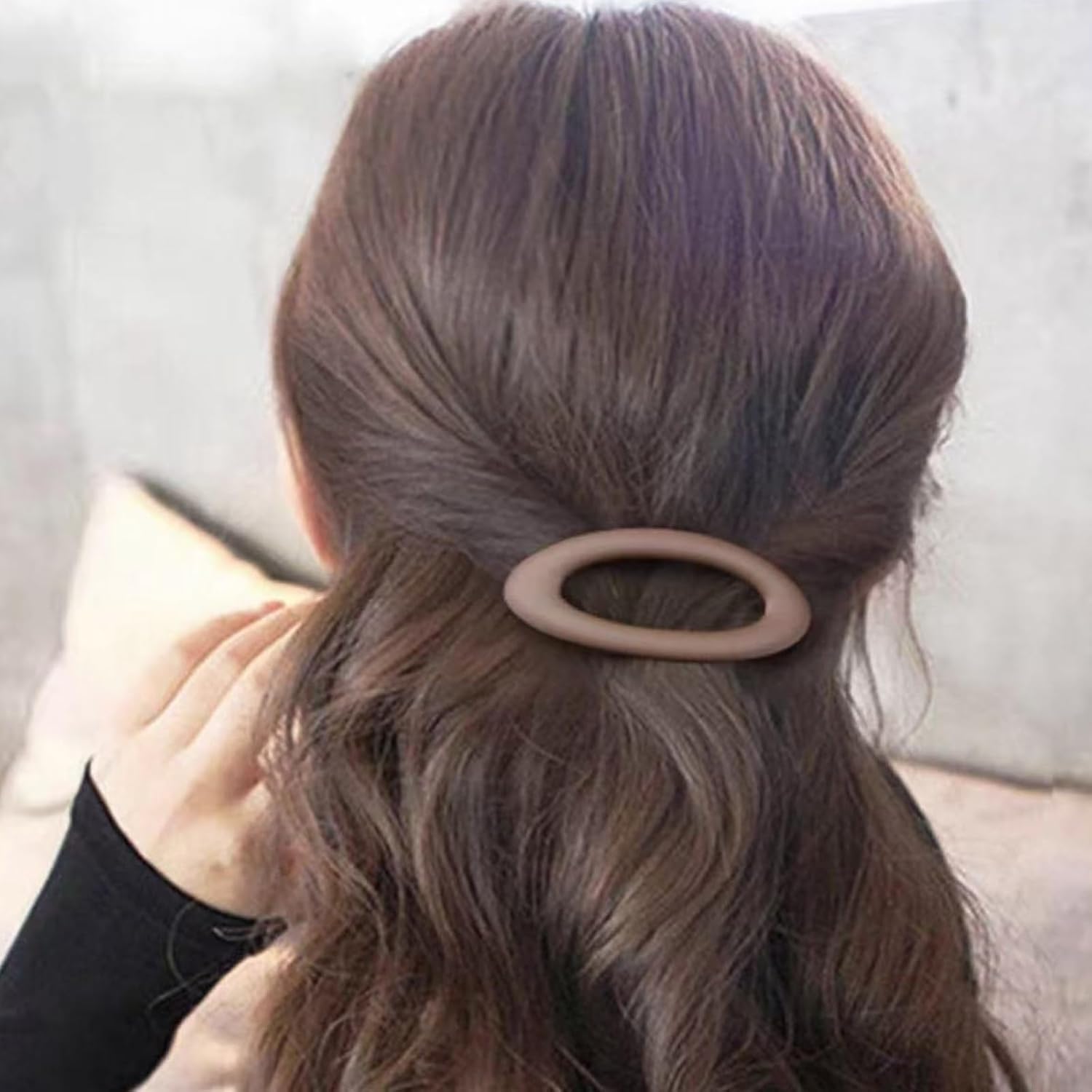 3 Pcs Hollow-out Barrette Clips - Hair Clips for Women & Girls, Thick to Thin Hair-Neutral