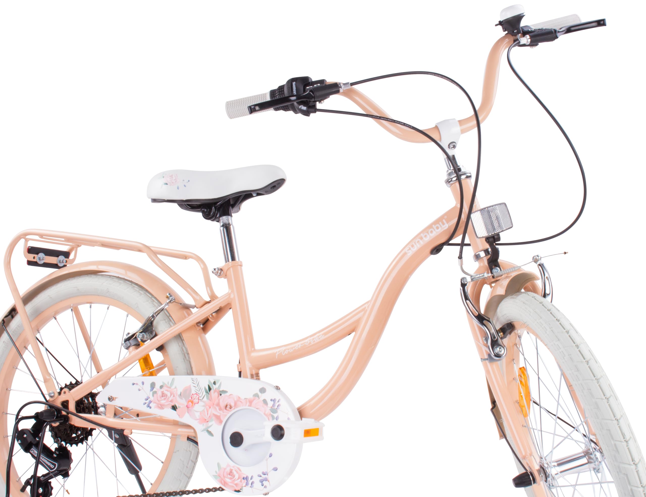 sun baby Flower Bike bici bambina 20 pollici 6 velocità Shimano