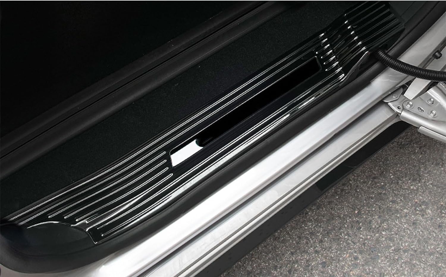 Car Accessories Fit for Toyota Sienna 2022 2023 2024 2025 Inside Door Sill Scuff Plate Guard Cover Trims — view 7