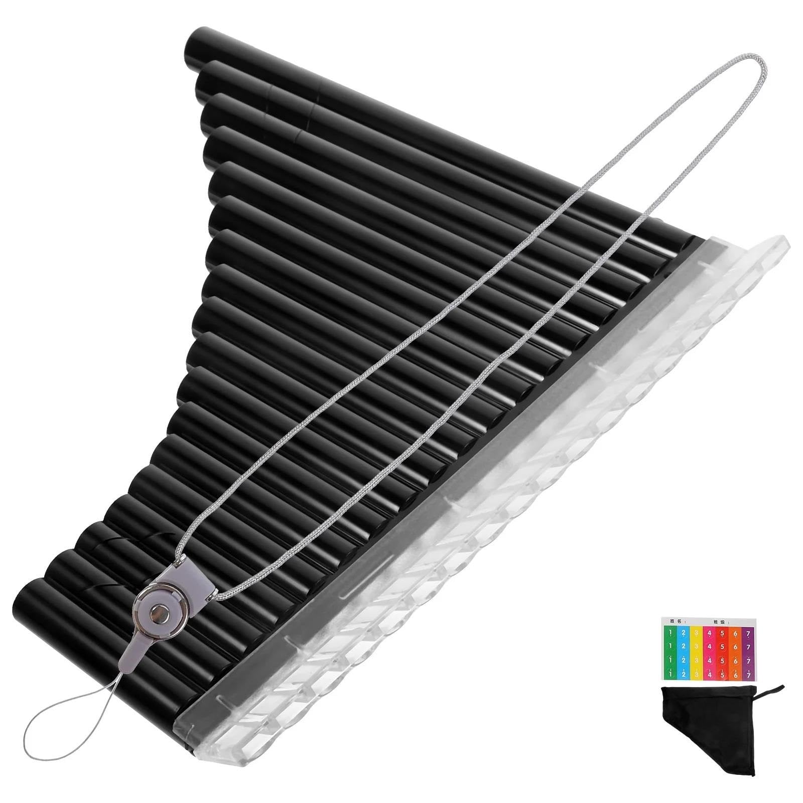 Flauto Di Pan Professionale Flauto Di Pan A 18 Tubi Strumenti Musicali Cinesi Flauto Di Pan Portatile