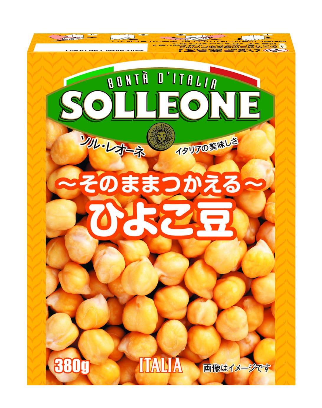 日欧商事 ソル・レオーネ ひよこ豆 380g