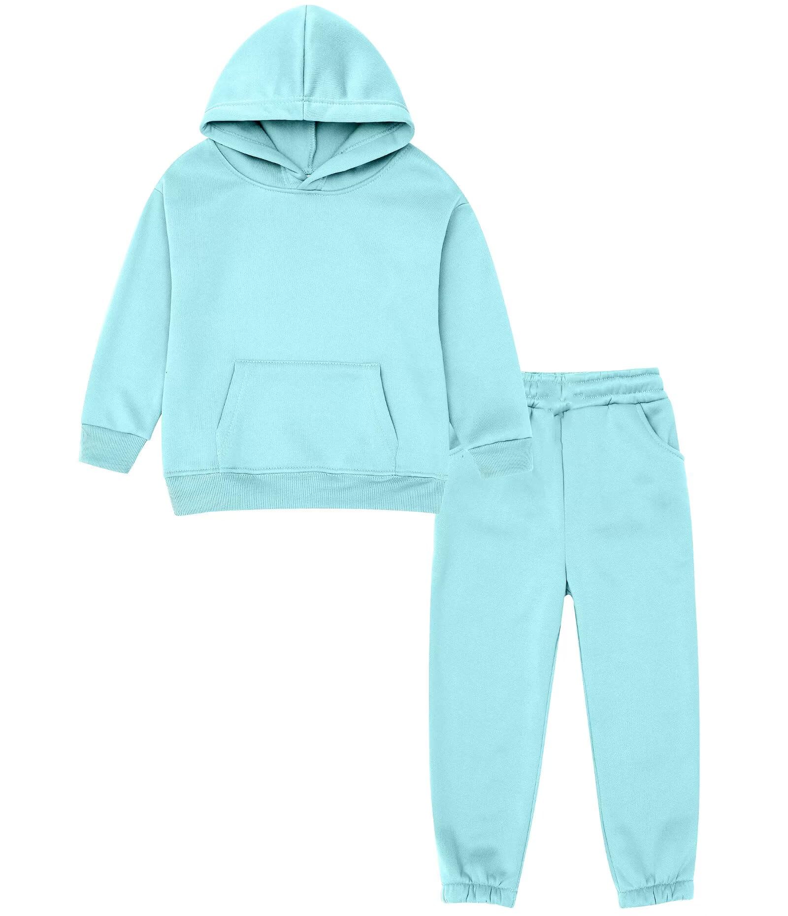 ACEFAST INC Girls Boys Tracksuit Pullover Hoodie Jogging Pants Set 2 Pieces Sweatsuit for Kids Fashion Sweatshirt Set