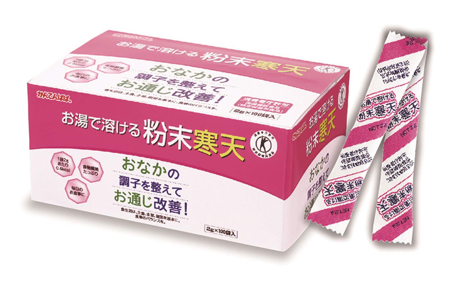 お湯で溶ける粉末寒天 2g×100袋×２箱 Amazon.co.jp: かんてんぱぱ 伊那食品工業 お湯で溶ける粉末寒天 2g