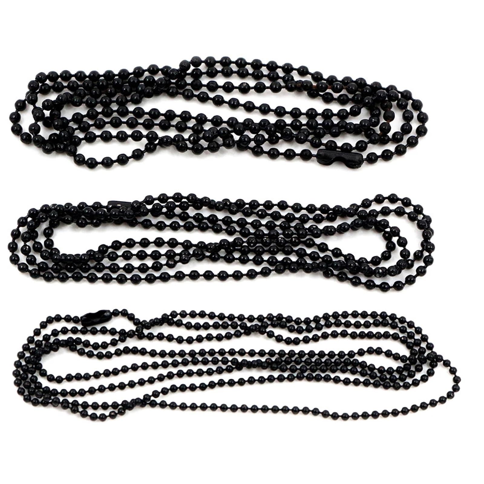 Chaîne à billes pour collier créatif et chaînes d'étiquettes de bagages personnalisés