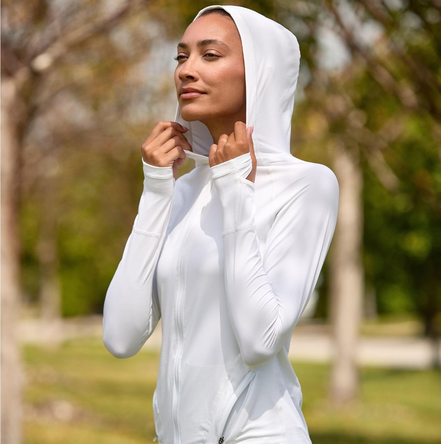 BloqUV Women's Full Zip Hoodie Jacket
