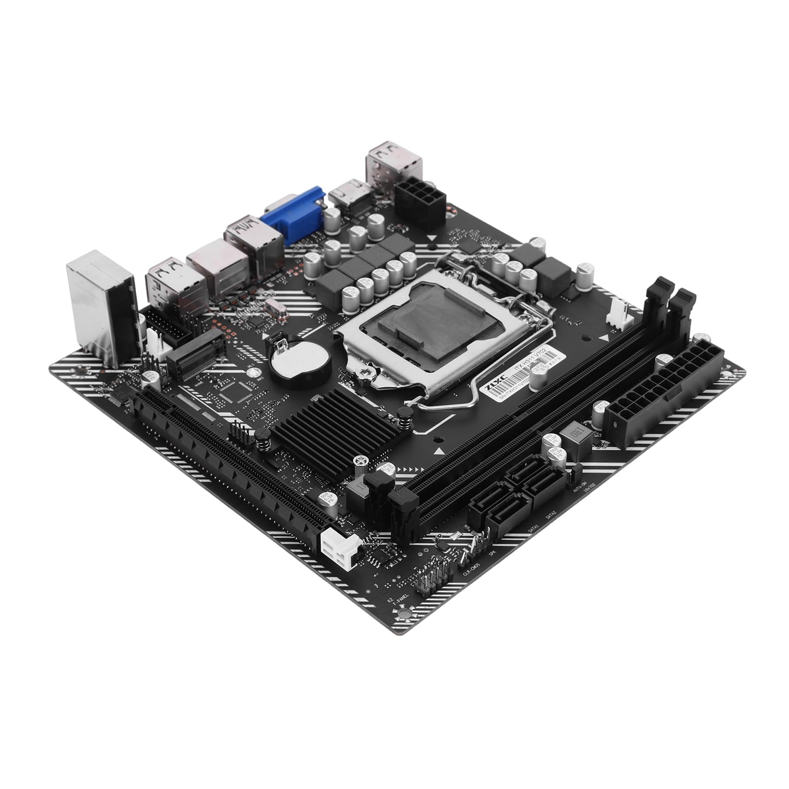 Chipset H311 ITX Scheda madre DDR4 + M.2 NVME Upgrade Compatibile con LGA 1155 Intel CPU LGA 1155 Socket Scheda madre solo per uso desktop