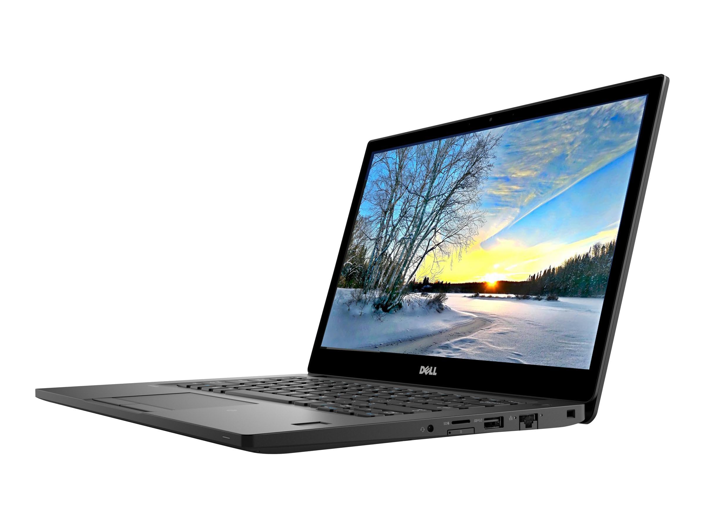DELL Latitude 7480 Business Laptop, 14" FHD (1920x1080), Intel Core i7-6600U, 8GB RAM, 256GB SSD, US QWERTY Tastiera, Windows 11 Pro (Ricondizionato)