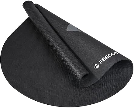 FEECCO Jump Rope Mat, Large Size Non-Slip Jump Rope Pad for Indoor Floor and Outdoor Concrete, 7mm Thick High-Density Material Customized for Jump Roping