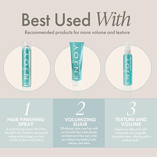 Miniatura 7 de Enjoy Loción moldeadora, 10.1 onzas