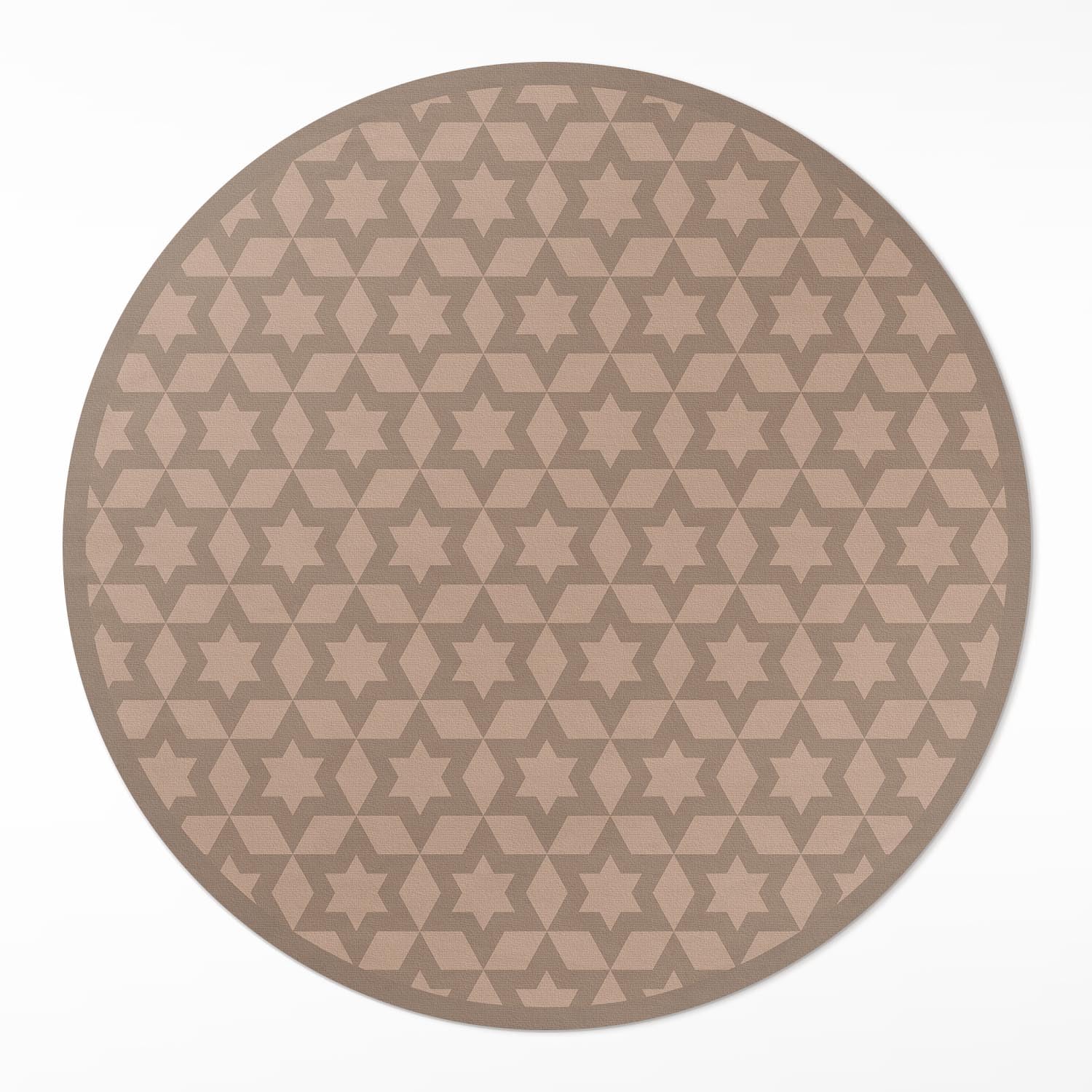 Tapis de sol cuisine rond en PVC résistant à la rayure et facile à nettoyer