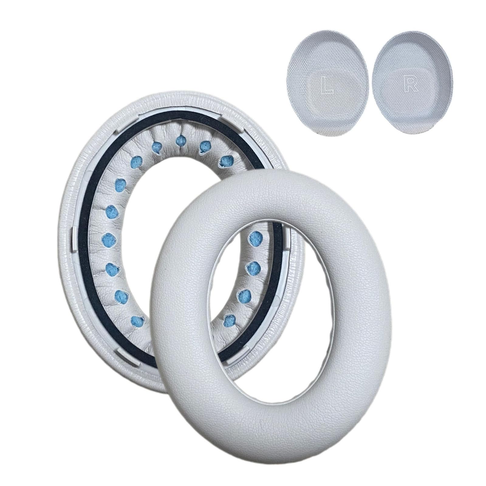 Coussinets de rechange confortables pour écouteurs respirants, coussinets protéinés pour oreilles, coussinets d'oreille pour un son amélioré