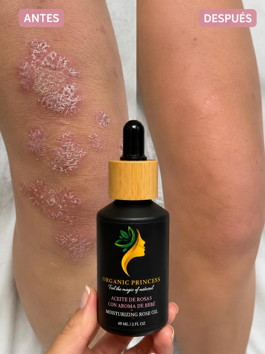 Moisturizing BABY SCENT, Rose Oil. Regenerating and Repairing Facial Oil, Anti-Aging Serum, 60 mL