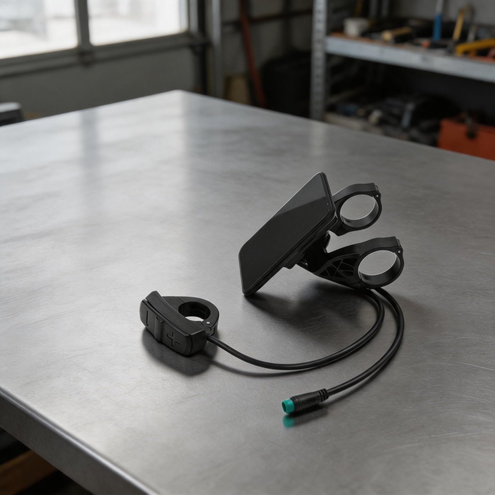 Elettrico Per Cruscotto Della Bici Display LCD con Doppio Sensore, Robusto Per Tachimetro Per Montaggio Manubrio, Kit Pannello Strumenti di Ricambio