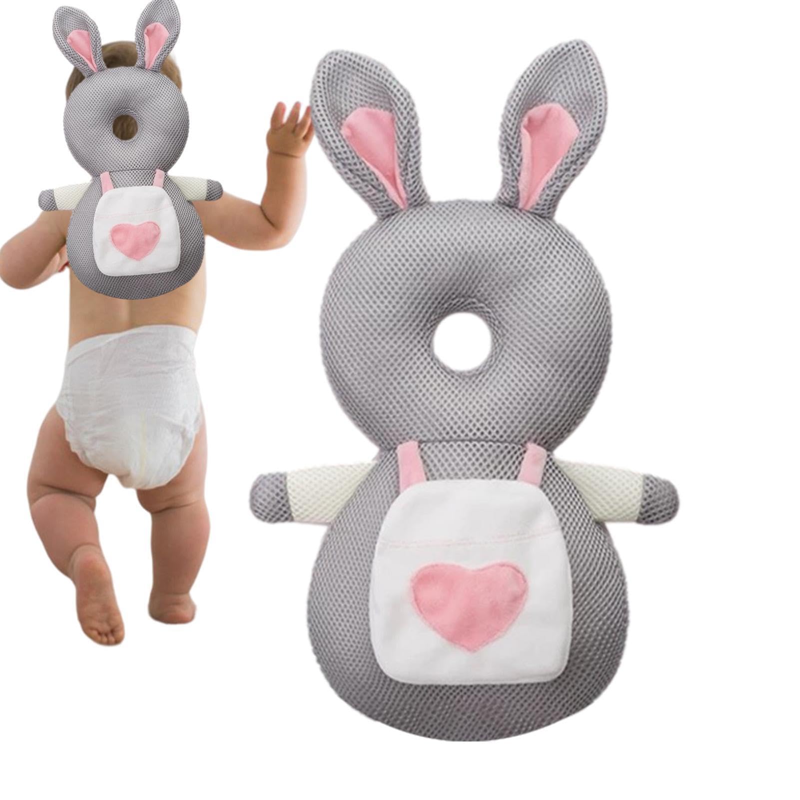 Protector de cabeza – Almohadilla de seguridad para – Bonito cojín transpirable y de protección para la cabeza, almohada para caminar, cojín para gatear