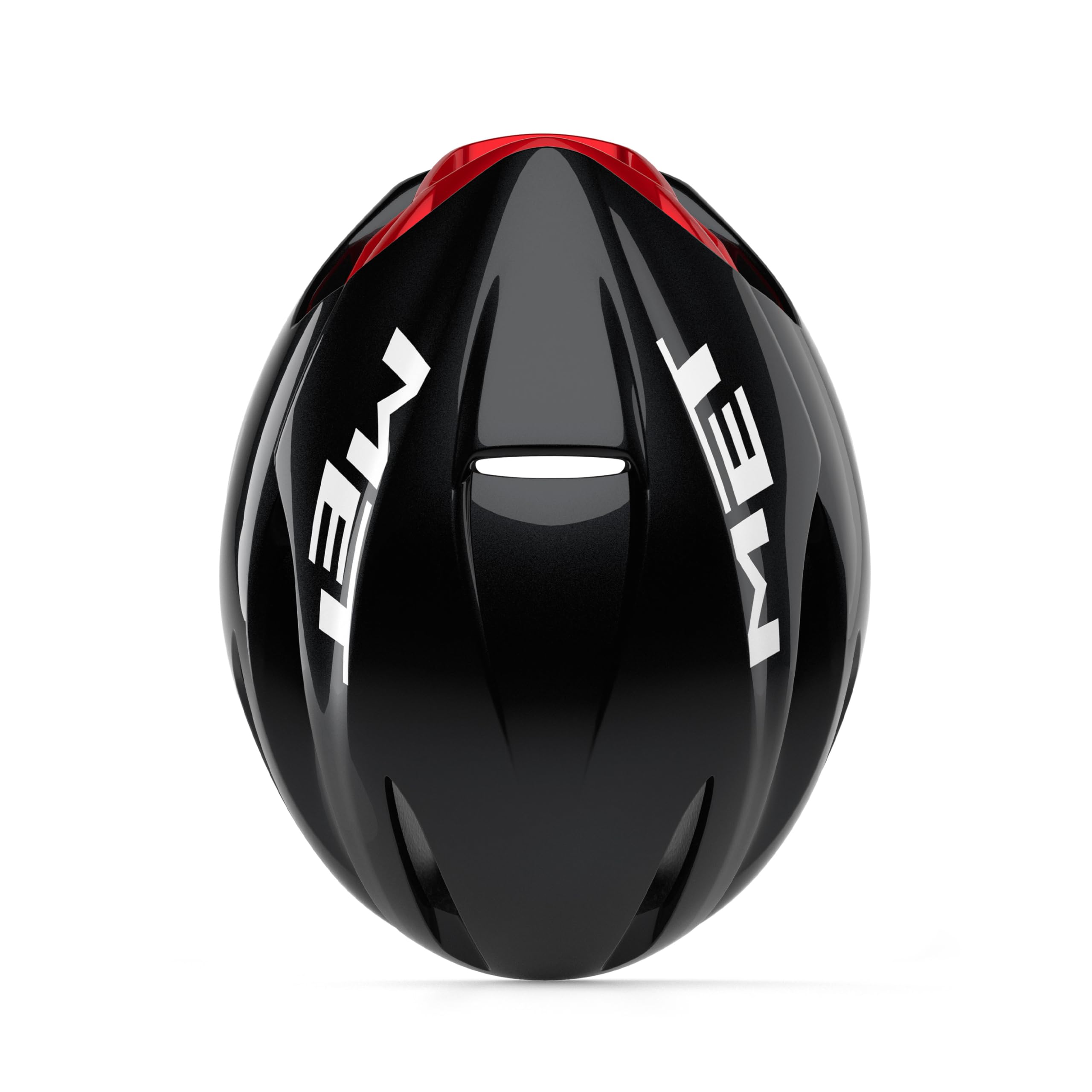 MET Unisex Adult Manta MIPS Road Helmet, Black Red, S / 52-56 cm