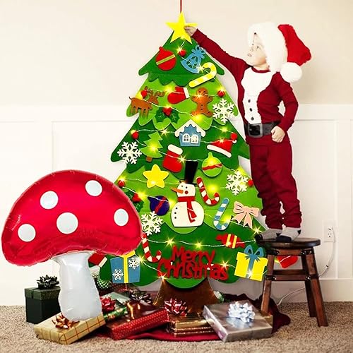 Miniatura 4 de 4 globos de aluminio de hongos grandes de 31 pulgadas, globos de hongos rojos de hadas, plantas de jardín, para cumpleaños, baby shower, decoración