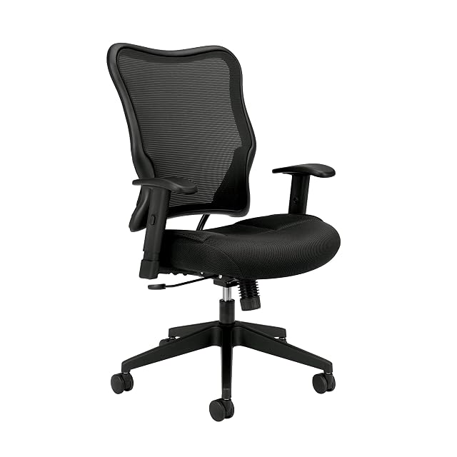 HON Wave High Back Ergonomic Office Chair with Adjustable Arms High Back Ergonomic Desk Chair with Adjustable Arms