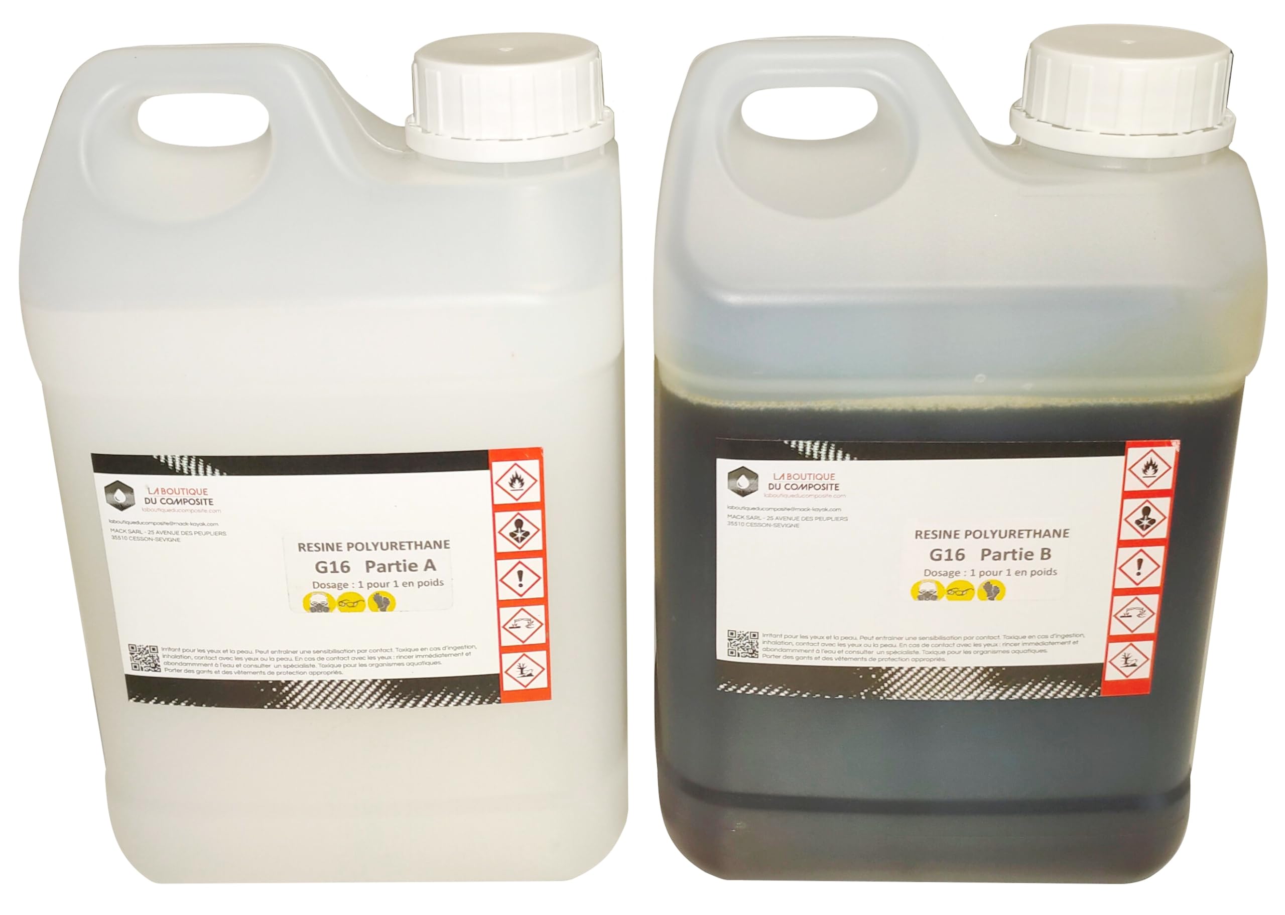 Résine Polyuréthane G16 de coulée à Prise Rapide (1, Kilogrammes)