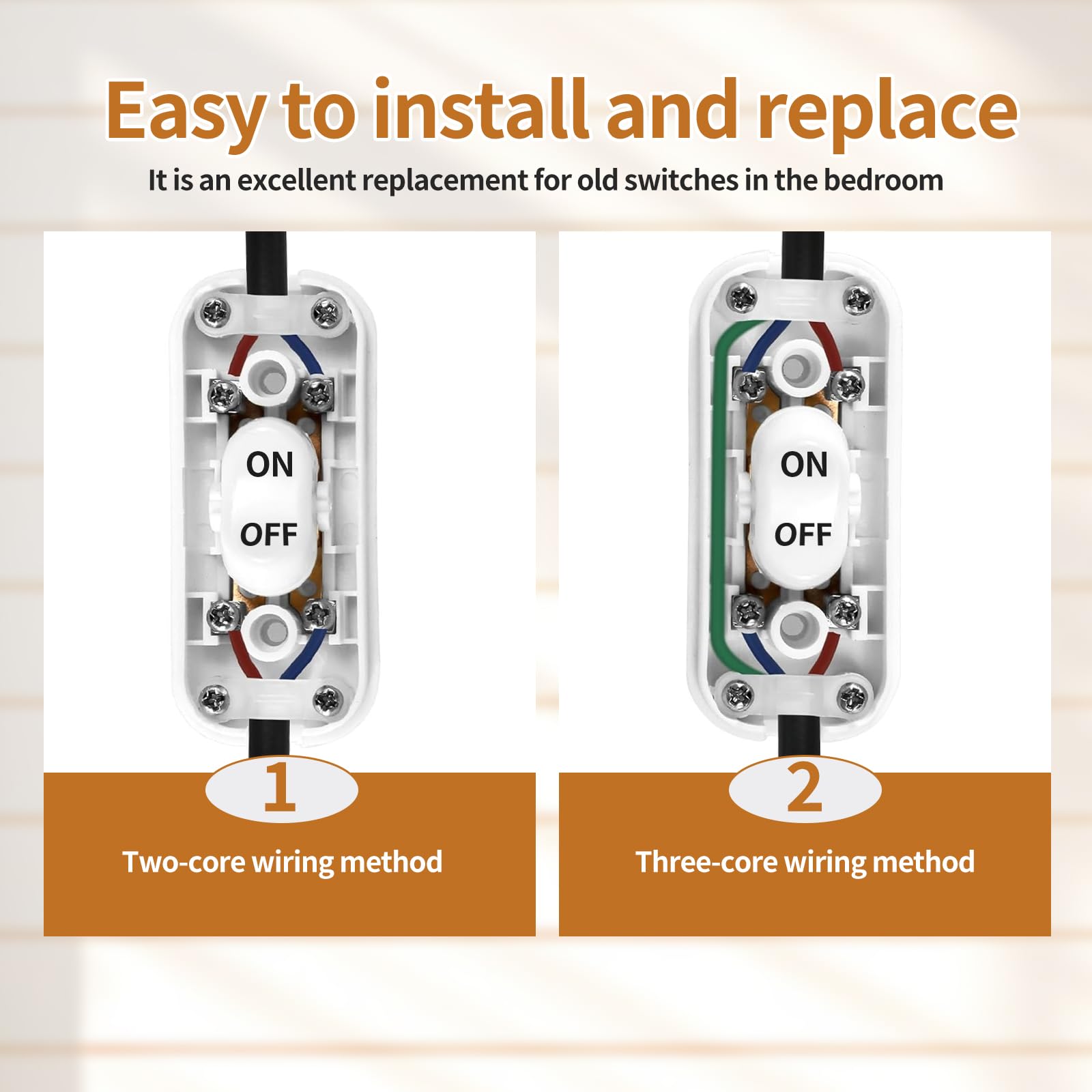 Cable De Lampara Con Interruptor INTERRUPTOR DE PANEL ON-OFF 12A-250V ...