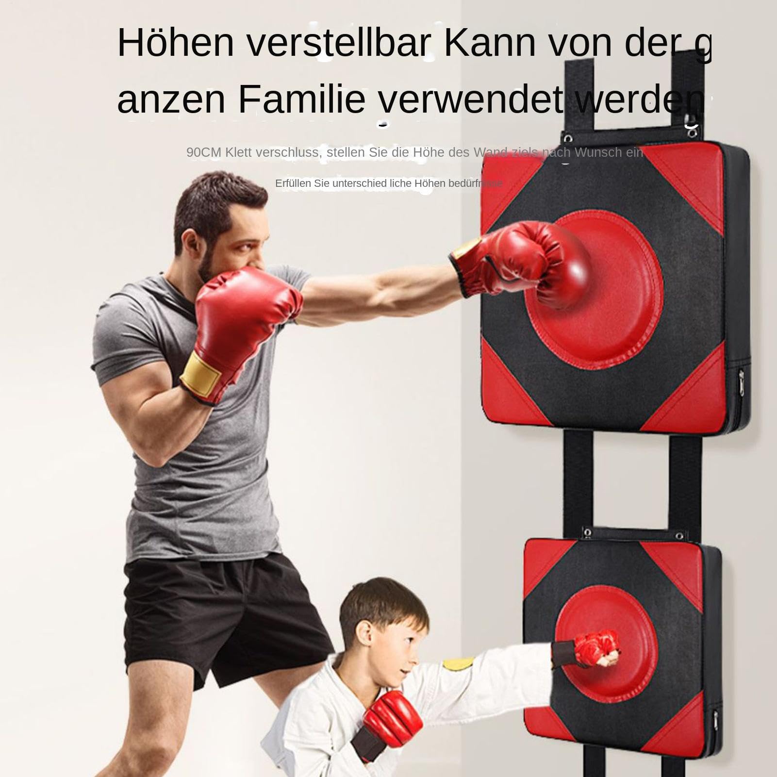 Schlagpolster Wand, Box Wand, Schlagpolster Kampfsport, Boxkissen, Boxpad Wand, Wandschlagpolster, Taekwondo-Training, Sandsäcke, Kampfausrüstung Für Wohnzimmer, Haushalt, Box-Fitnessstudio