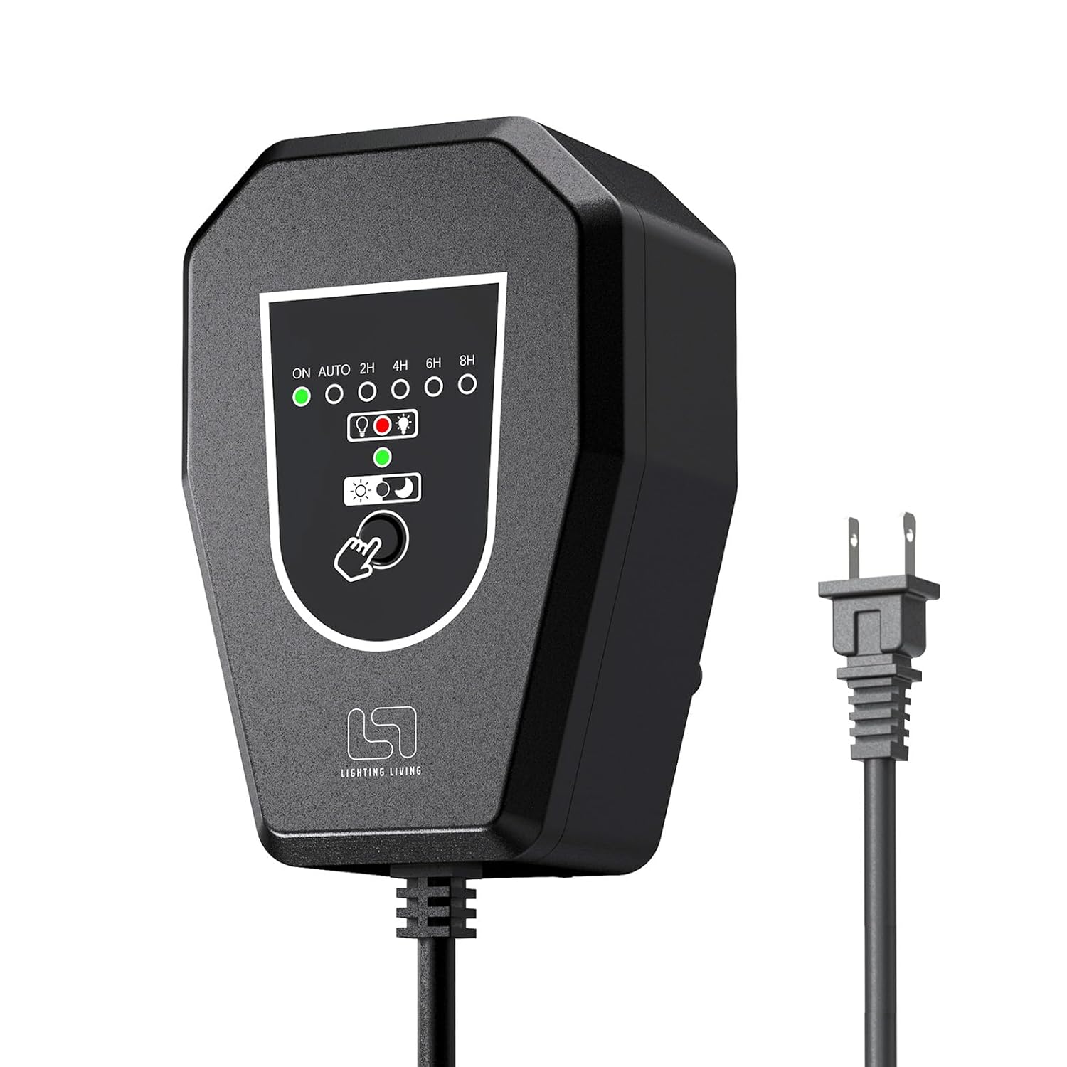 Low Voltage 60W Landscape Outdoor Transformer 120V AC to 12V AC Weatherproof for Outdoor Lights, LED Spotlights and Pathway Garden Lighting