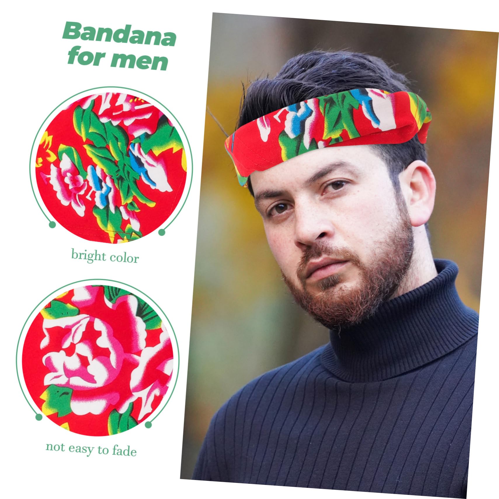 2 Pezzi Foulard Da Ciclismo All'Aperto Bandana Per Il Ciclismo Ragazze Bandana Di Stoffa Trendy Ornamento Della Bandana Per Gli Uomini Bandana Per Le Donne Testa Bandana