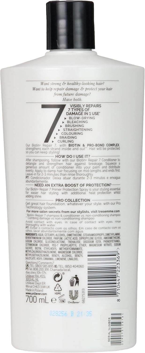 TRESemme Conditioner Biotin+ Repair, 700 ml