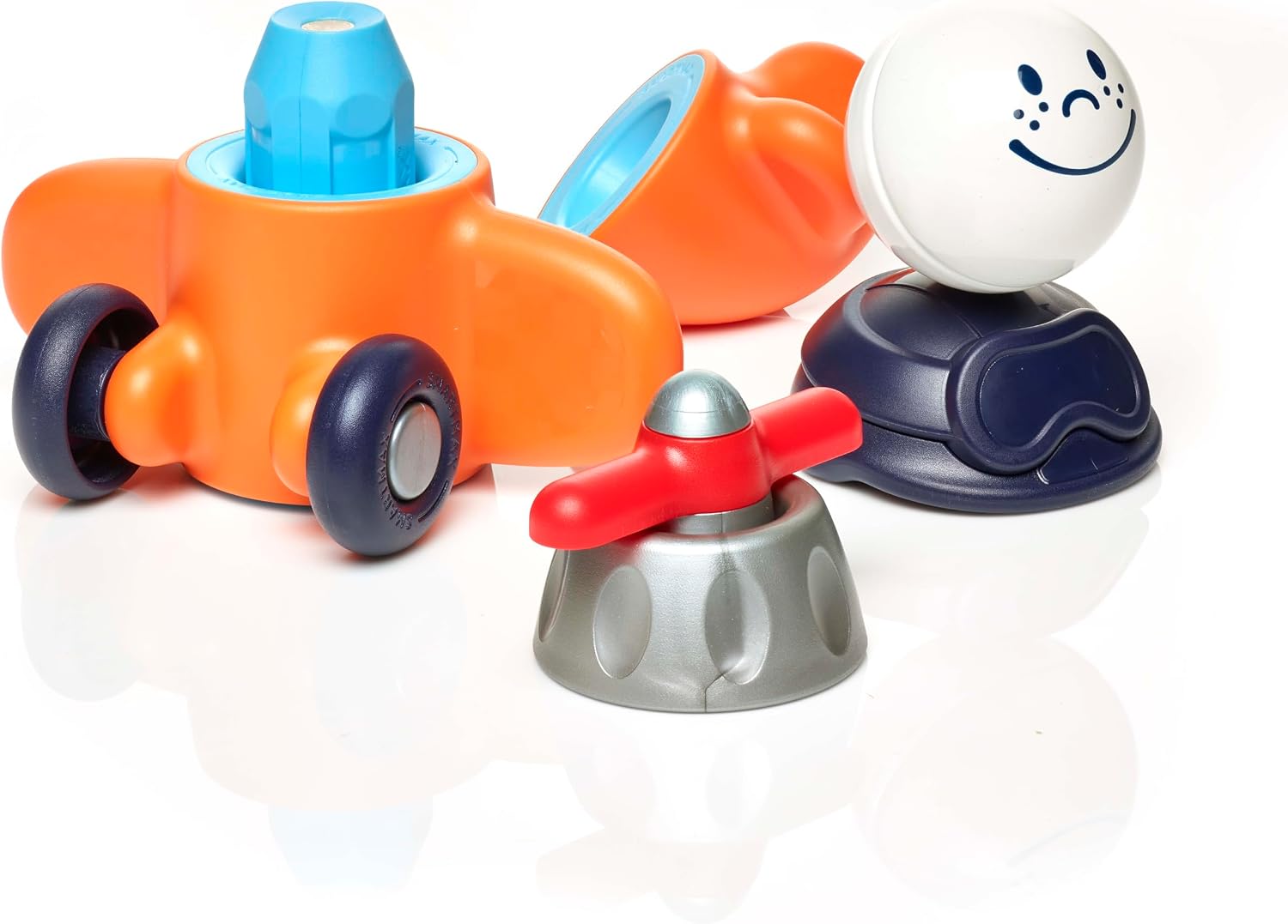 SmartMax My First Plane - STEM Magnetic Building Toy Ages 1-5 image 4