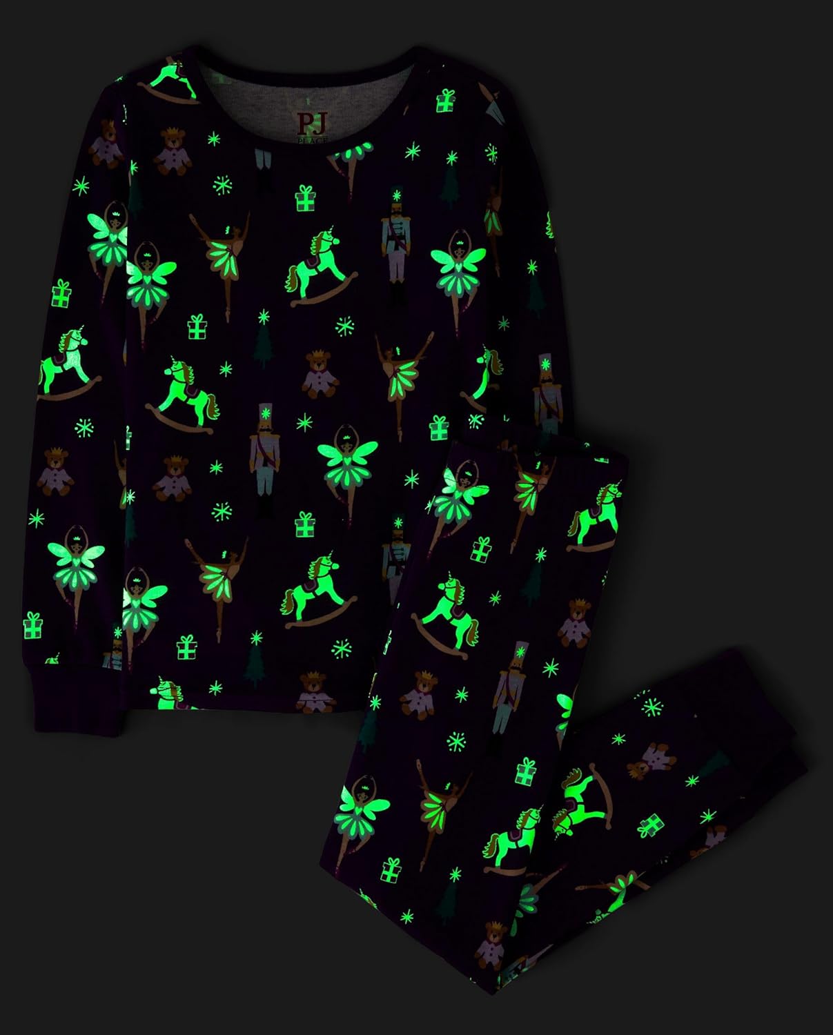 The Children's Place unisex-baby And Kids, Sibling Matching, Holiday Pajama Sets, Cotton