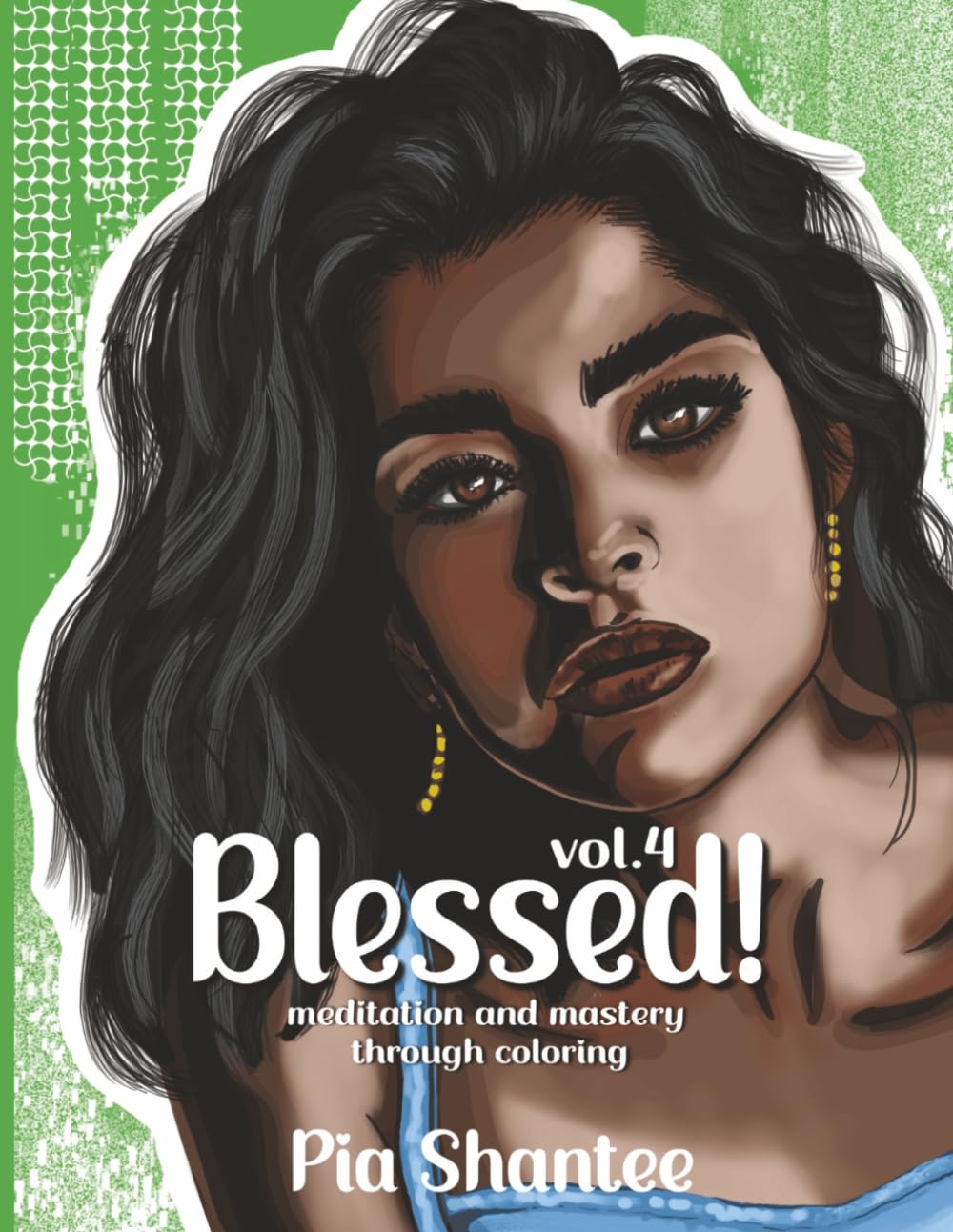 Livre coloriage chrétien BLESSED 4 pour votre méditation du soir au calme