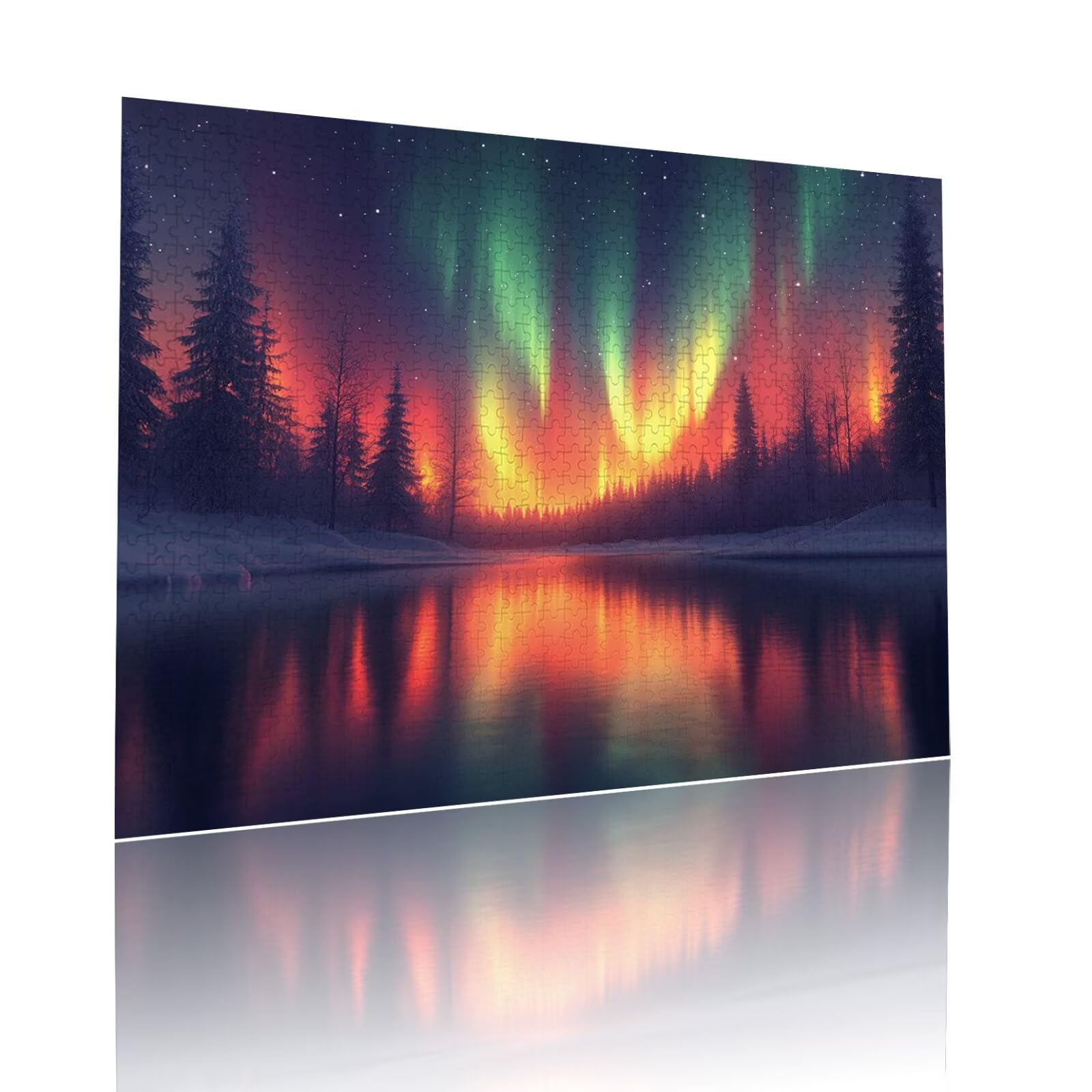 Puzzle Erwachsene 2000 Teile Aurora Sternenhimmel Educa Jigsaw für Kinder ab 8 Jahren Mädchen Jungen, Erwachsene Impossible Klassische Puzzles, Anspruchsvoll Spielspaß, Als Geschenke 70x99cm t-378